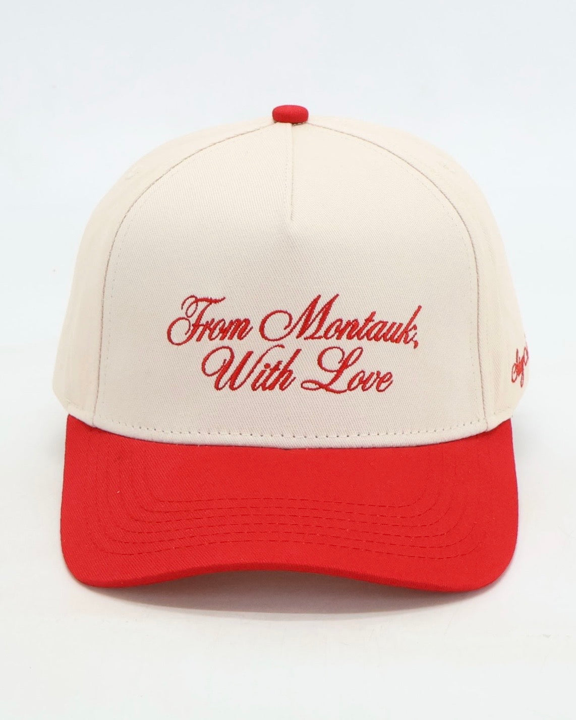 "FROM MONTAUK, WITH LOVE" PETITE TRUCKER HAT