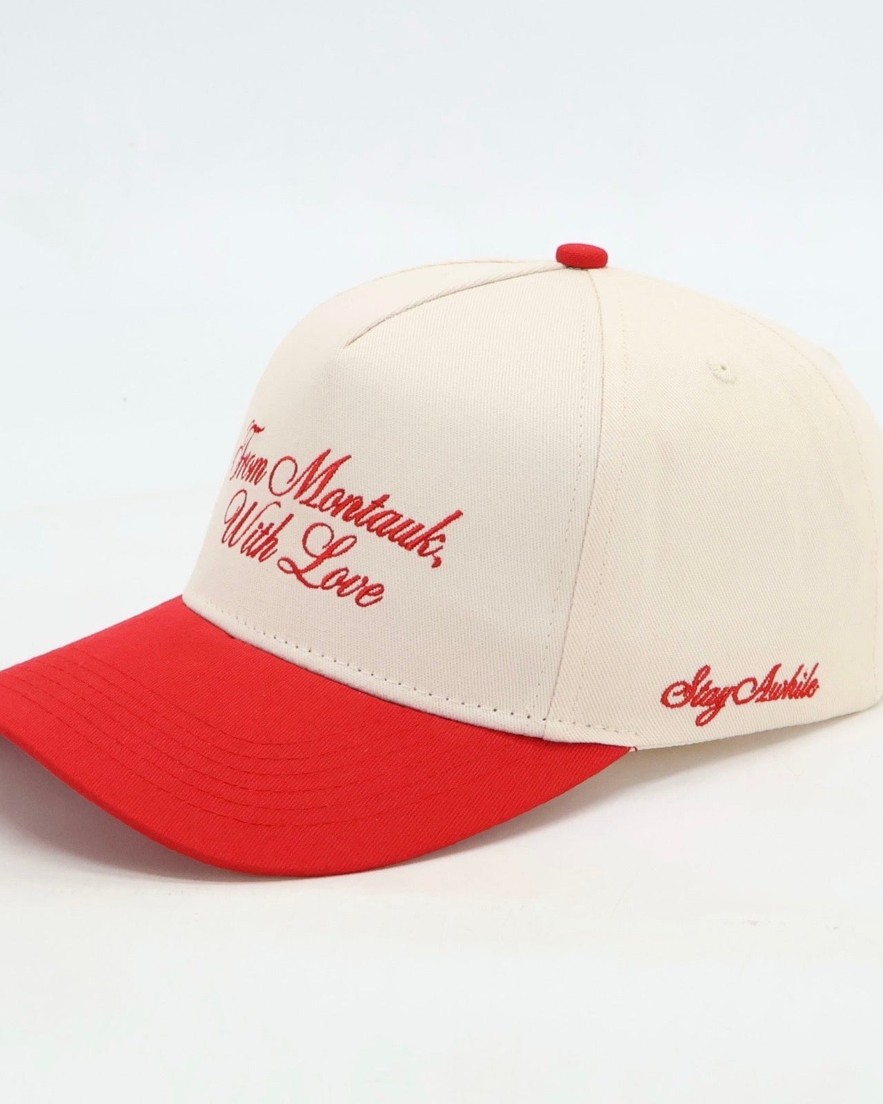 "FROM MONTAUK, WITH LOVE" PETITE TRUCKER HAT